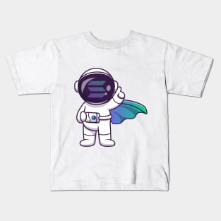 Solana crypto Coin Crytopcurrency Kids T-Shirt